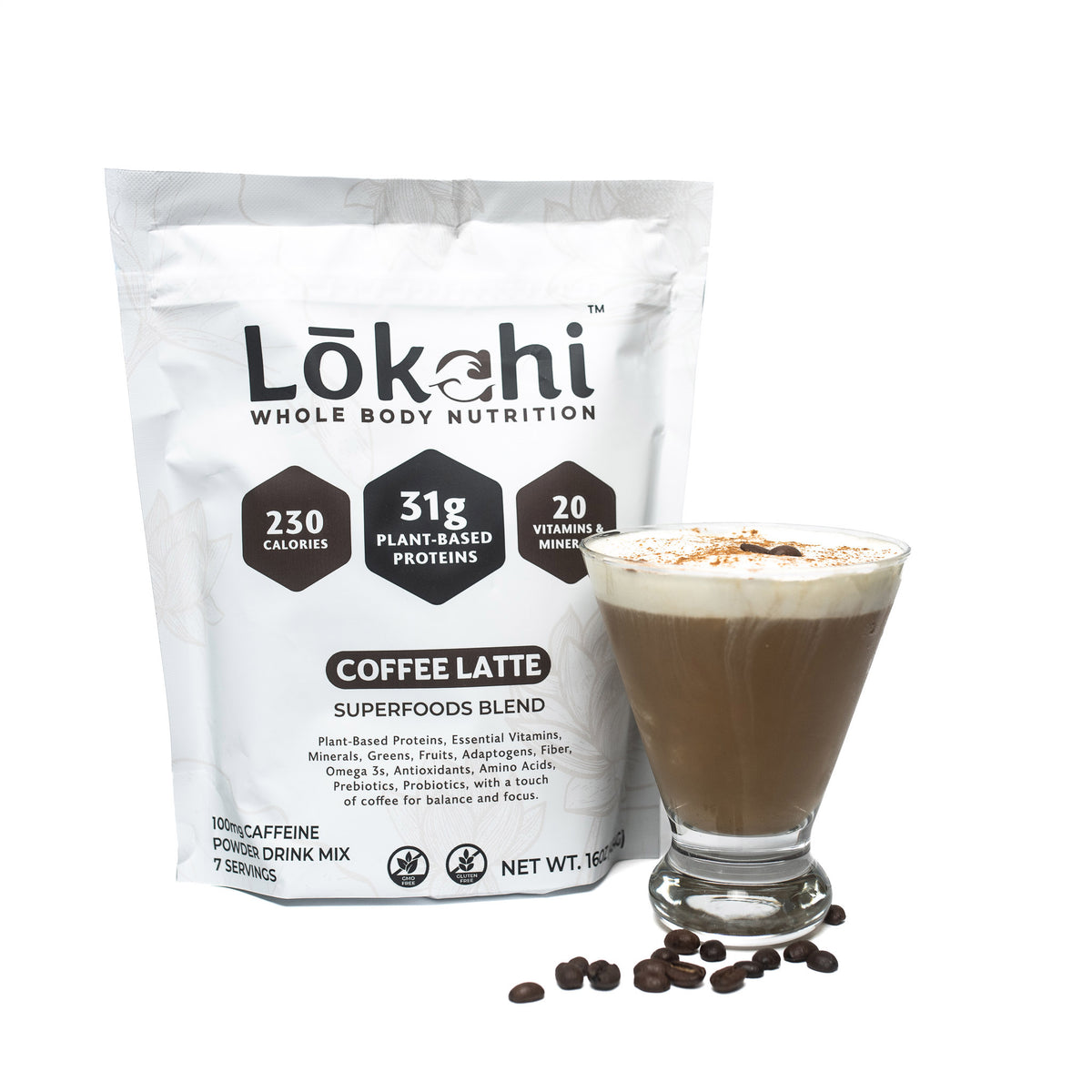 Lokahi Foods Coffee Latte - 1lb